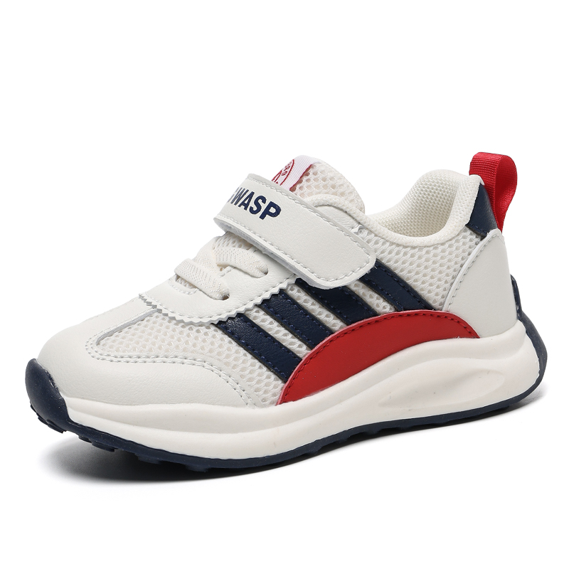 

Низкие детские ботиночки для малышей BIG WASP, белый синий