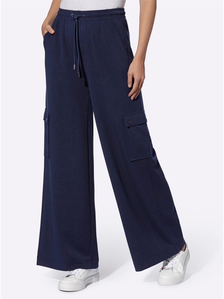 

Heine Трикотажные брюки темно-синего цвета