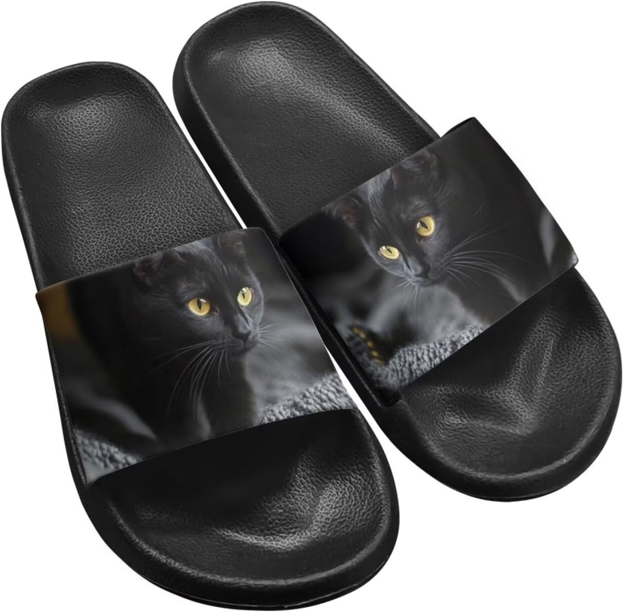 

Сандалии-шлепанцы Jrysaedy для женщин и мужчин, ультракомфортные, восстанавливающие форму, мягкие летние пляжные тапочки, черный