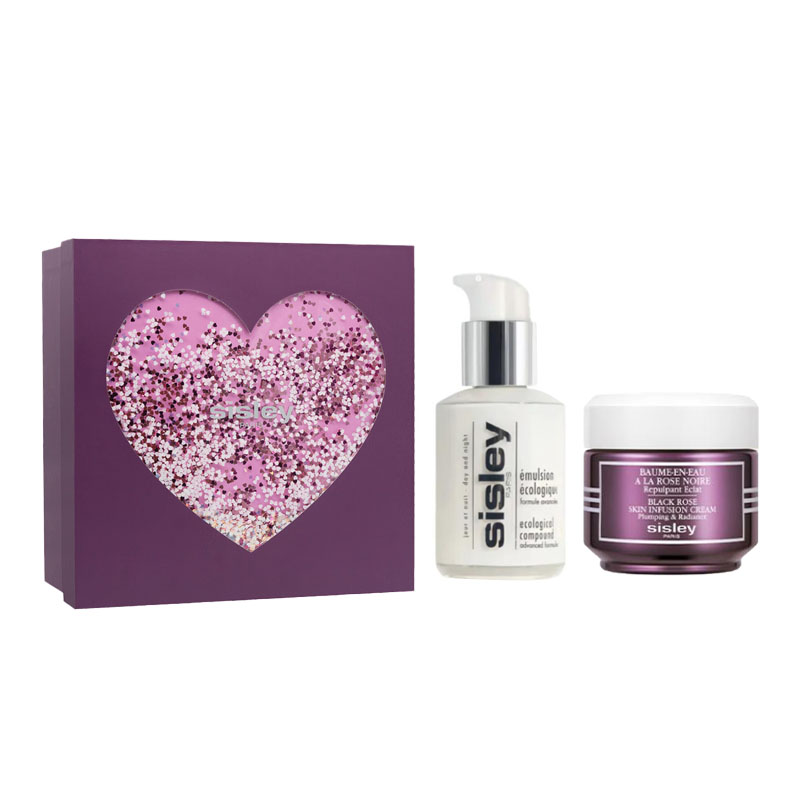 Sisley XISILI лосьон Black Rose роскошный крем для лица набор для ухода за кожей увлажняющий успокаивающий 125мл+50мл/30мл+50мл — фото 4