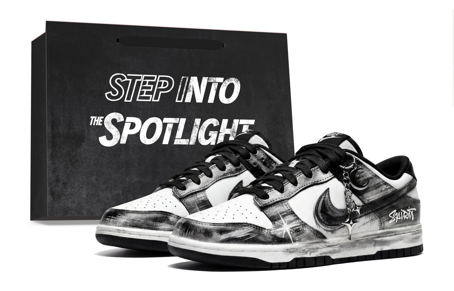 

Nike Кроссовки для скейтбординга Dunk, устойчивые к истиранию и скольжению, низкие, Unisex, Black Gray