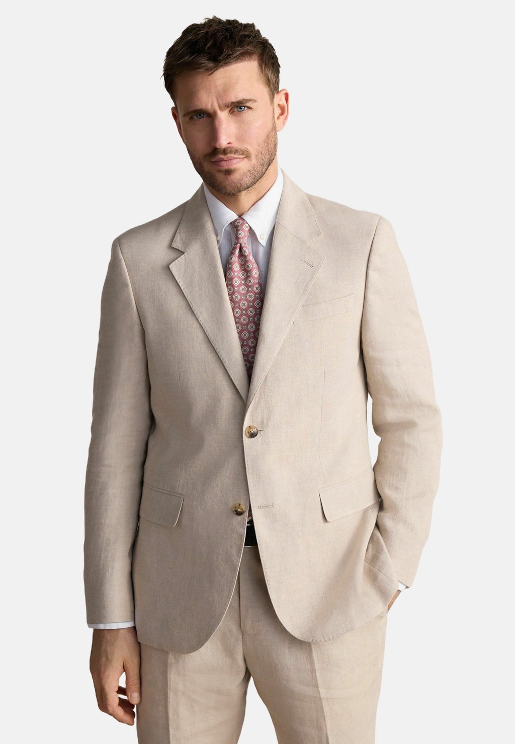 

Пиджак REGULAR FIT - LEOMASTER ITALIAN - Blazer jacket Next, бежевый