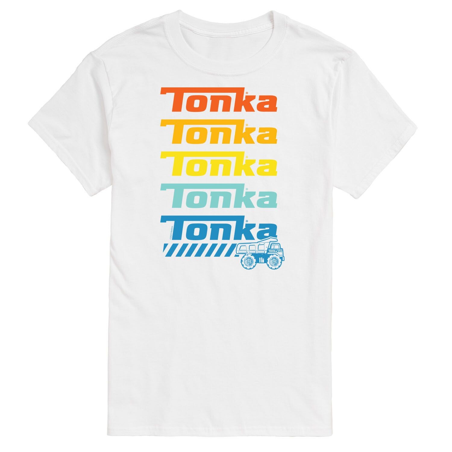 

Футболка с логотипом Big & Tall Tonka, белый