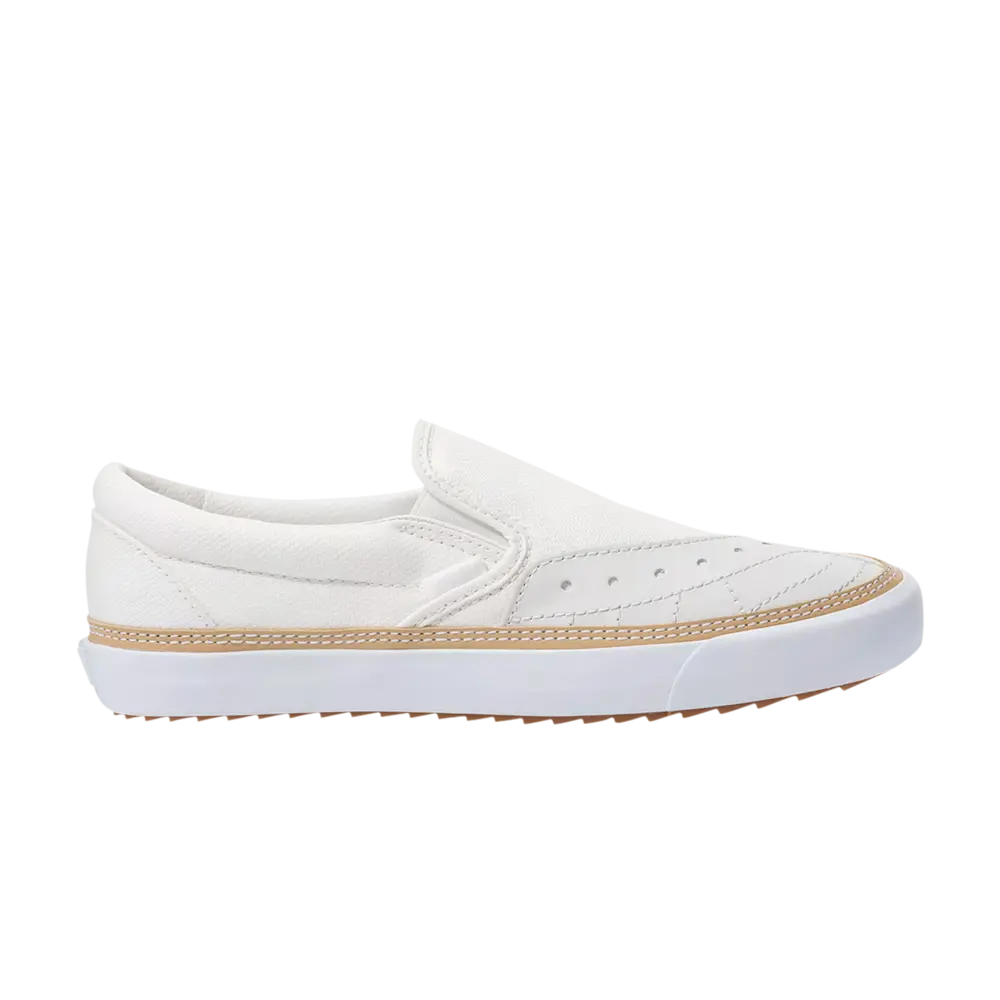 

Кроссовки Classic Slip-On Overply Vans, белый
