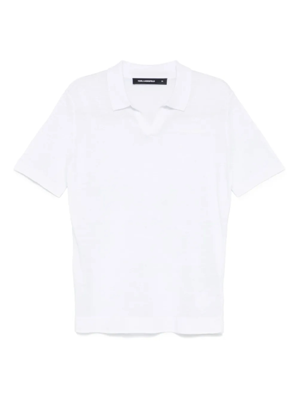 

Футболка из льна Karl Lagerfeld, белый