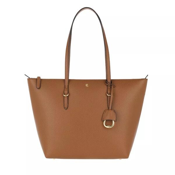 

Шоппер keaton 26 tote small lauren Lauren Ralph Lauren, коричневый