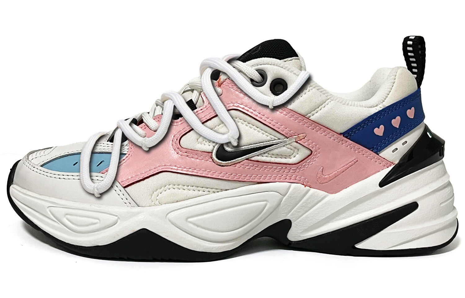

Кроссовки Nike M2K Chunky Sneakers Unisex Low-top Pink/Blue, белый