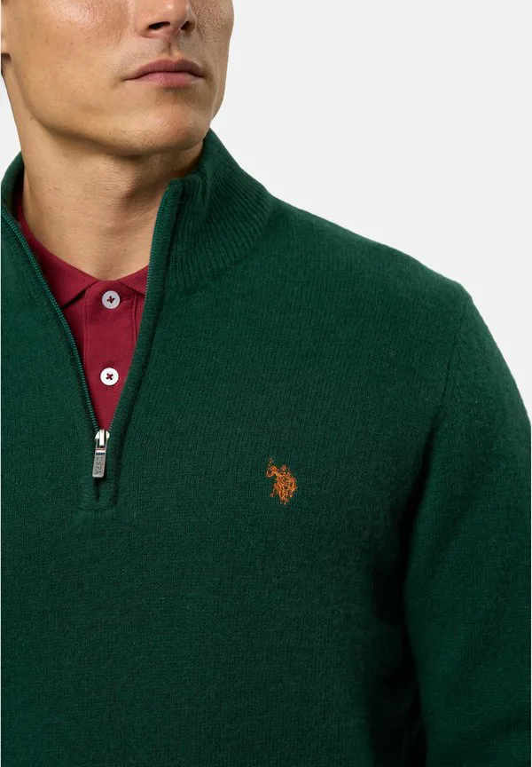 Джемпер умкевина U.S. Polo Assn., Rain Forest Mélange — фото 4