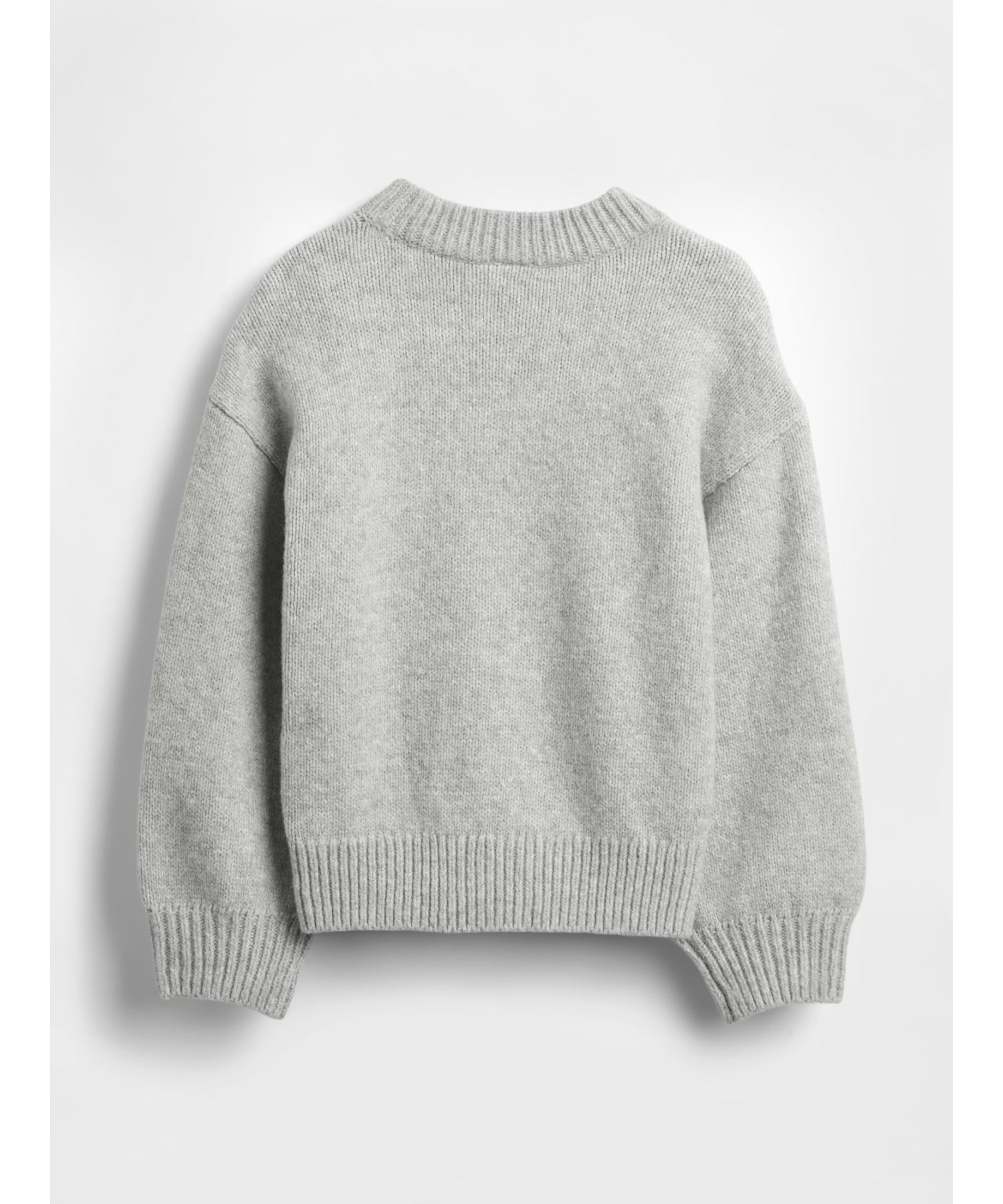 Свитер (K)CashSoft Cashmere Touch Ribbon (для малышей/младенцев) GAP, BC15_LT_GREY_HEATHER — фото 3