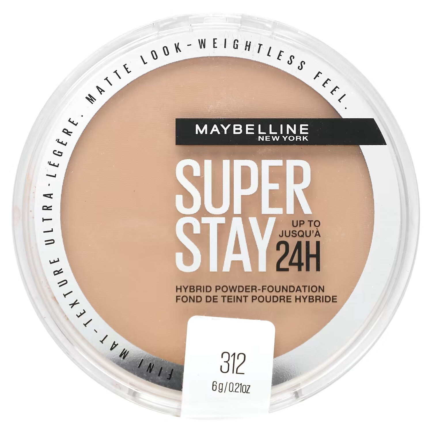 

Пудра для лица Maybelline Super Stay Hybrid 312