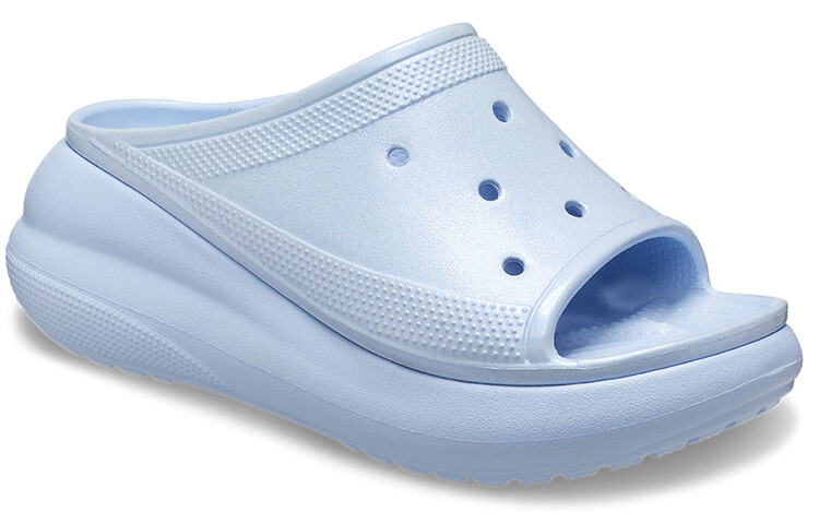 Шлепанцы и сланцы Crocs Crush Meta Pearl Slides 'Blue Calcite' Women's — фото 3