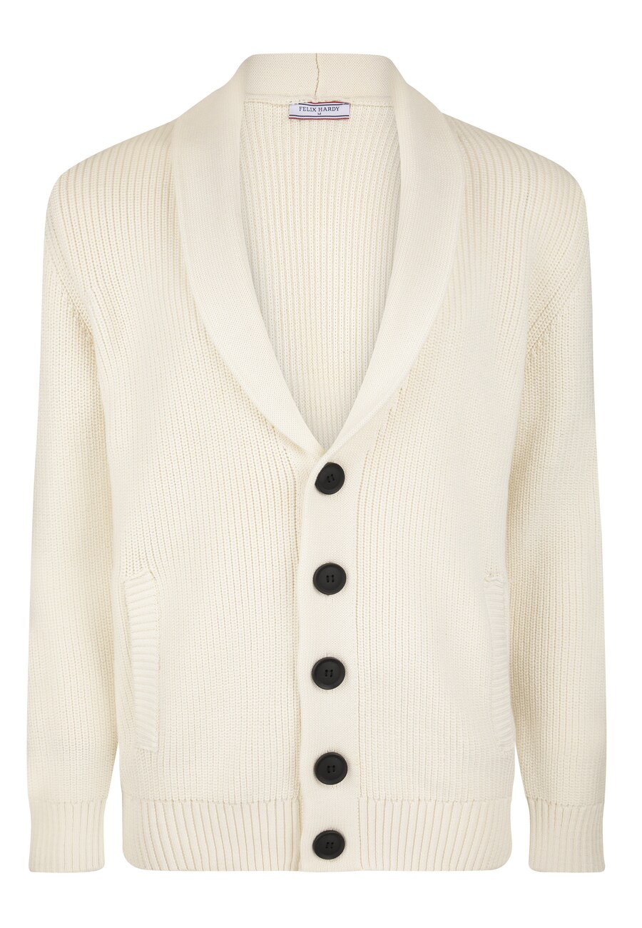 

Вязаный кардиган Felix Hardy, экрю