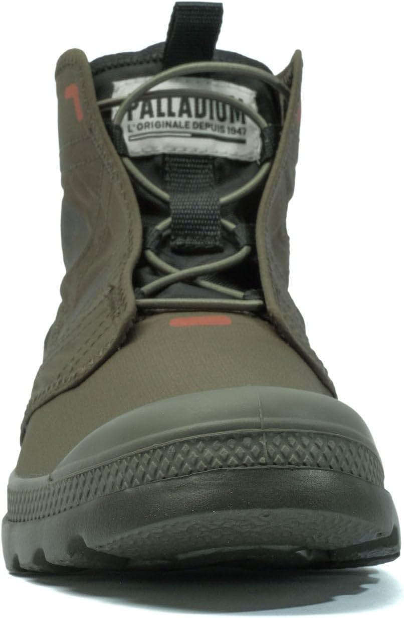Мужские ботинки Palladium Pampa Travel Lite RS из нейлона Ripstop, зеленый — фото 3