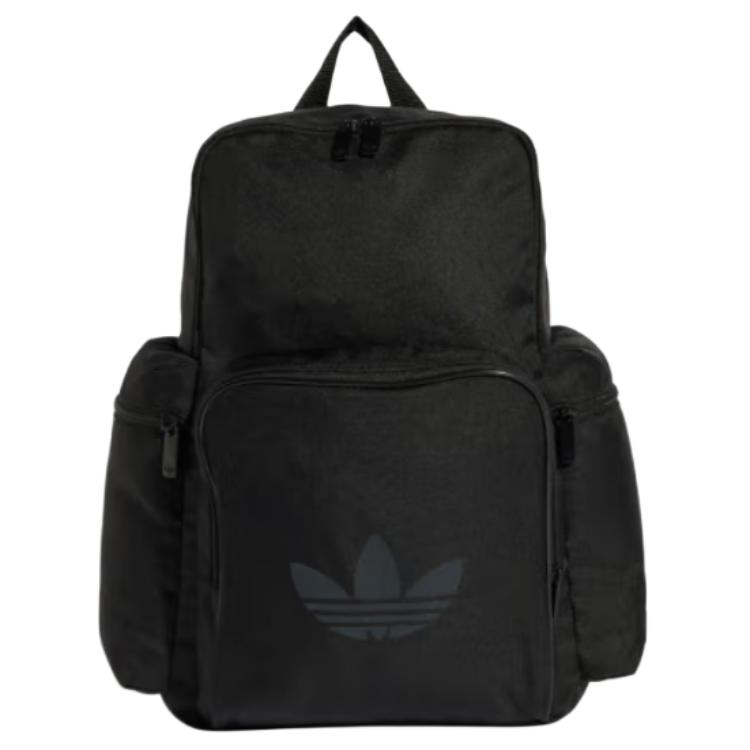 

Adidas Originals Переработанный полиэстеровый рюкзак унисекс черный мятно-зеленый, Black