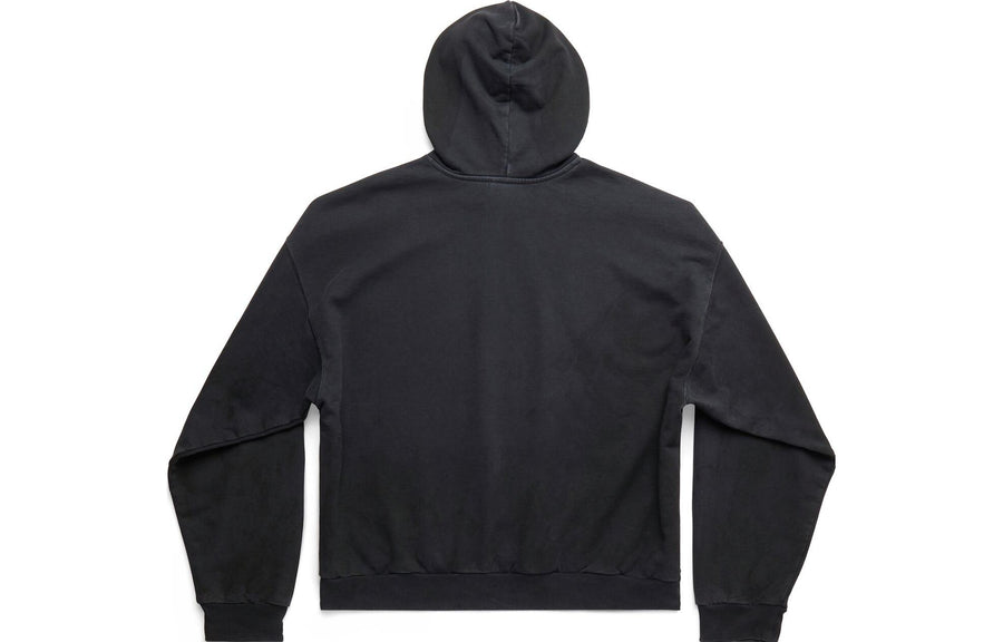 Худи Balenciaga DIY College Hoodie 'Black', черный — фото 2