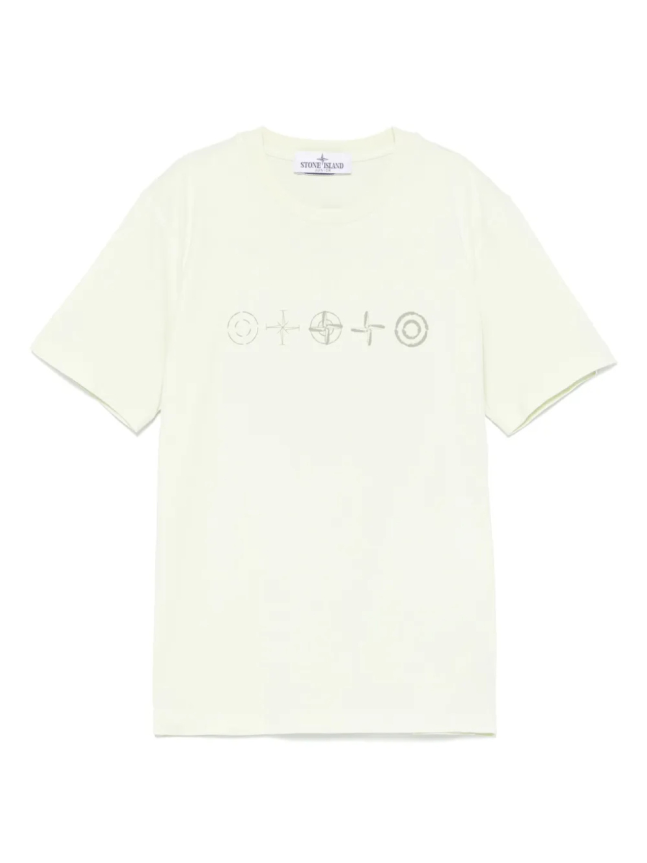 

Футболка Stone Island Junior с принтом в виде компаса, зеленый