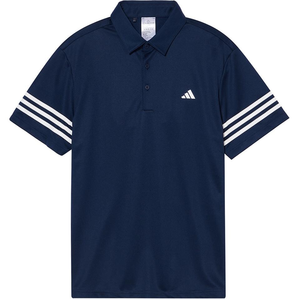 

Рубашка поло мужская темно-синяя Adidas, темно-синий