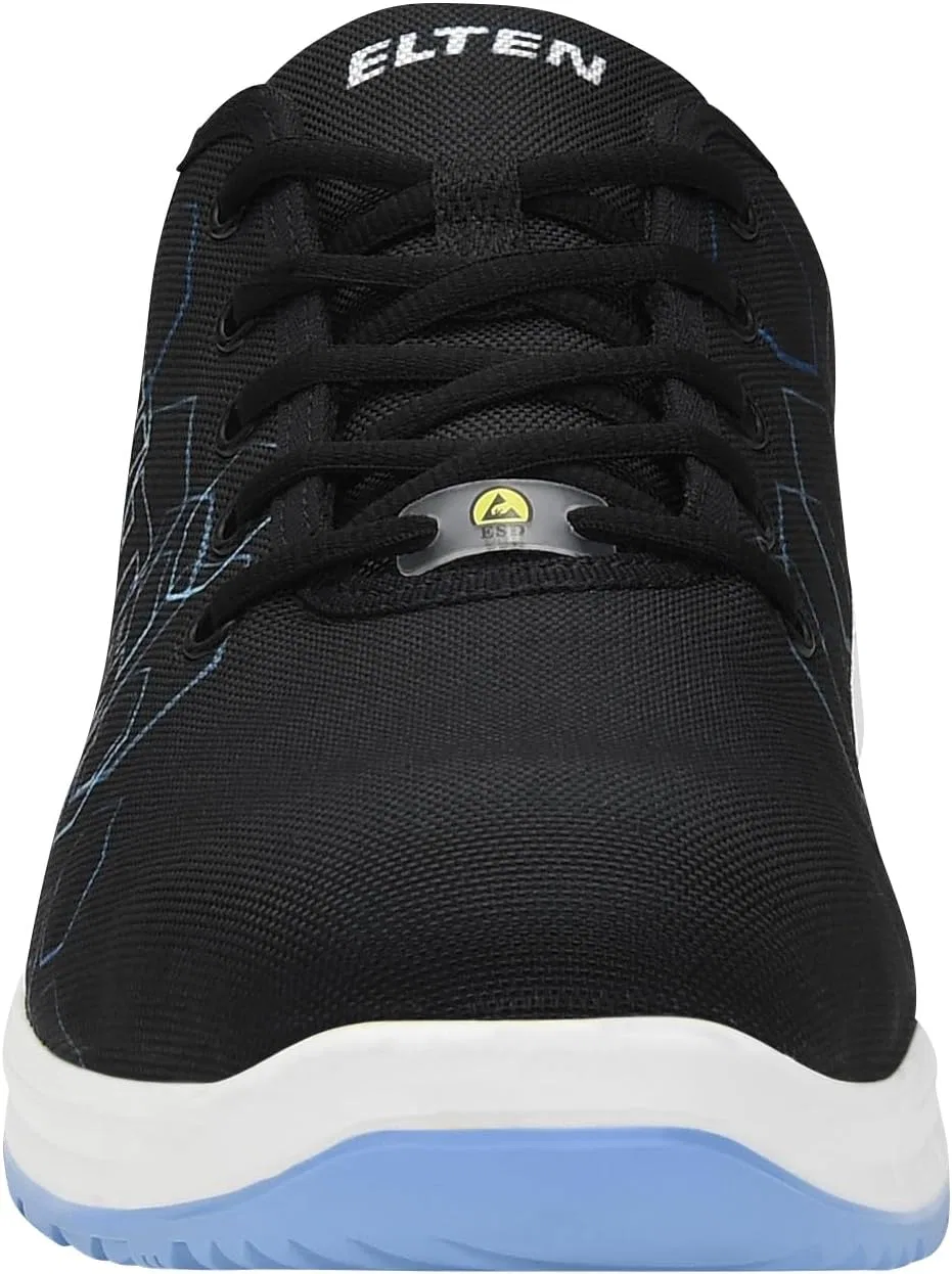 Защитные ботинки ELTEN Marty XXSports Low ESD S3, женские и мужские, текстильные, со стальным защитным носком, легкие, спортивные, Black — фото 4