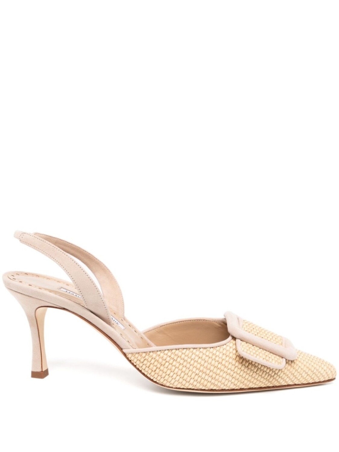 

Туфли-лодочки Manolo Blahnik 70 мм Mayslibi, нейтральный