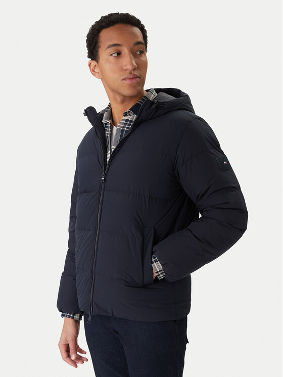 Пуховик regular fit MW0MW40616 Tommy Hilfiger, синий