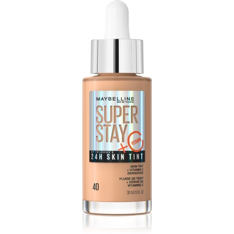 

Maybelline, Тональная основа для женщин, Superstay 24h Skin Tint + Витамин С