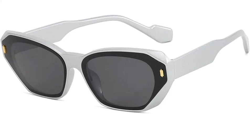 

Солнцезащитные очки прямоугольной оправы для женщин и мужчин, многоугольные солнцезащитные очки в винтажном стиле для мужчин и женщин, SUN3117 Generic, 5