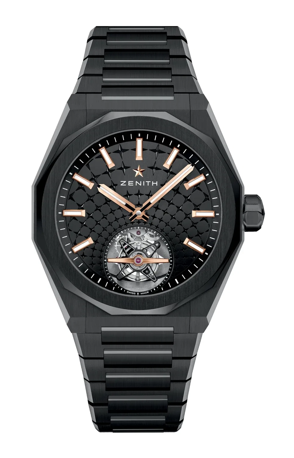DEFY SKYLINE ТУРБИЙОН - 49.9300.3630/21.I001 ZENITH, серебряный