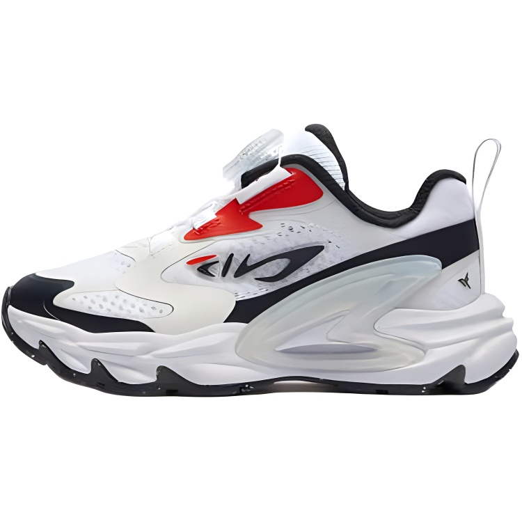 

Дышащие, легкие, амортизирующие, низкие детские кроссовки для бега. Для детей от 3 до 7 лет. FILA KIDS, белый/серый