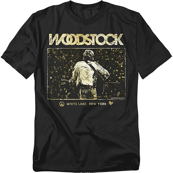 

Футболка Big & tall woodstock white lake growd graphic Licensed Character