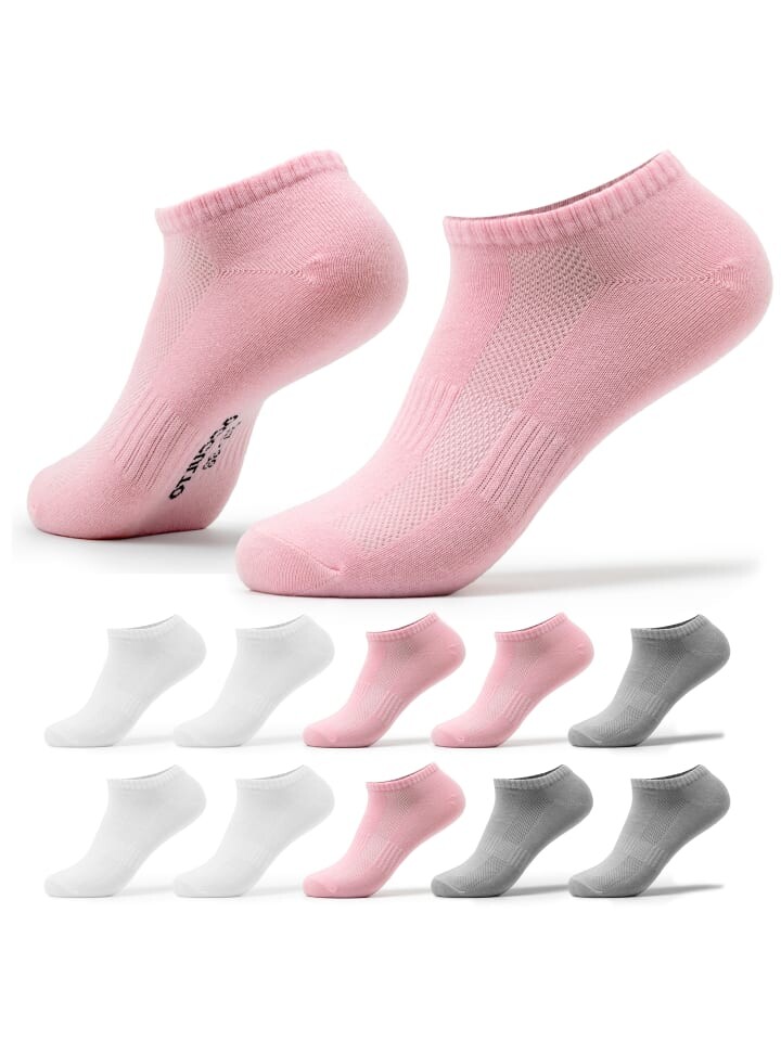 

Носки Occulto 10er Pack Sneakersocken Diana, цвет Weiß-Grau-Pink