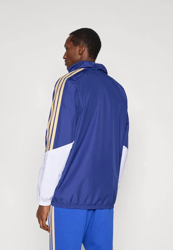 Figc италия, куртка, форма национальной сборной италии Adidas Performance, Victory Blue — фото 4