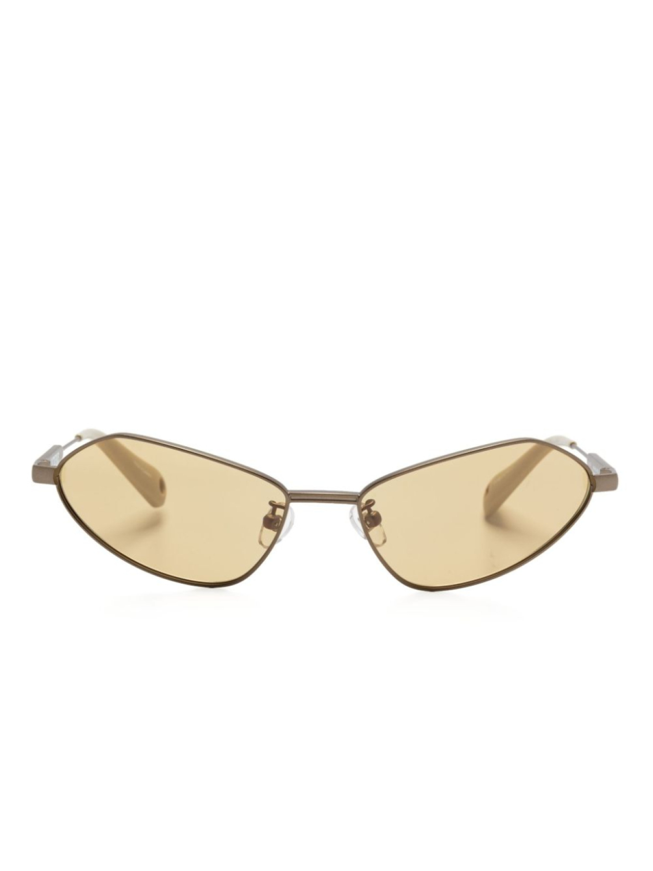 

Jacquemus солнцезащитные очки Bambino, золотой