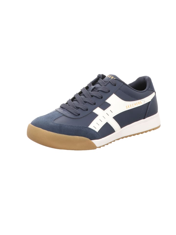 

Skechers Туфли на шнуровке синего цвета