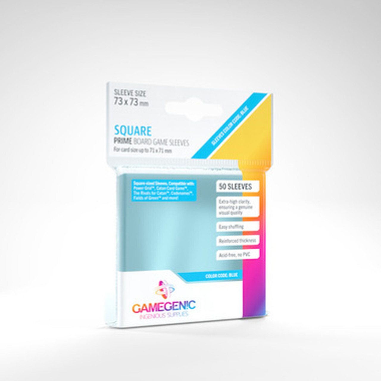 

Аксессуары Game Genic Sleeves: Square Size (50ct)