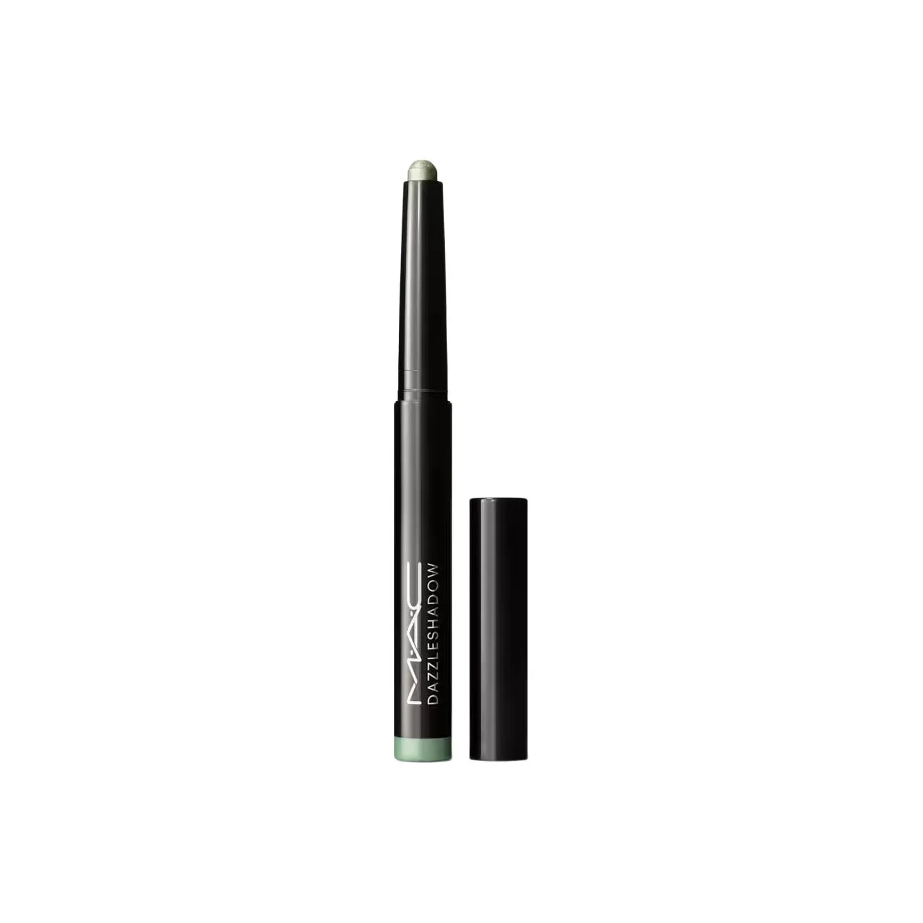MAC Тени для век карандаш Dazzleshadow легко растушевываются, 1,6 г, #Black Ice — фото 4