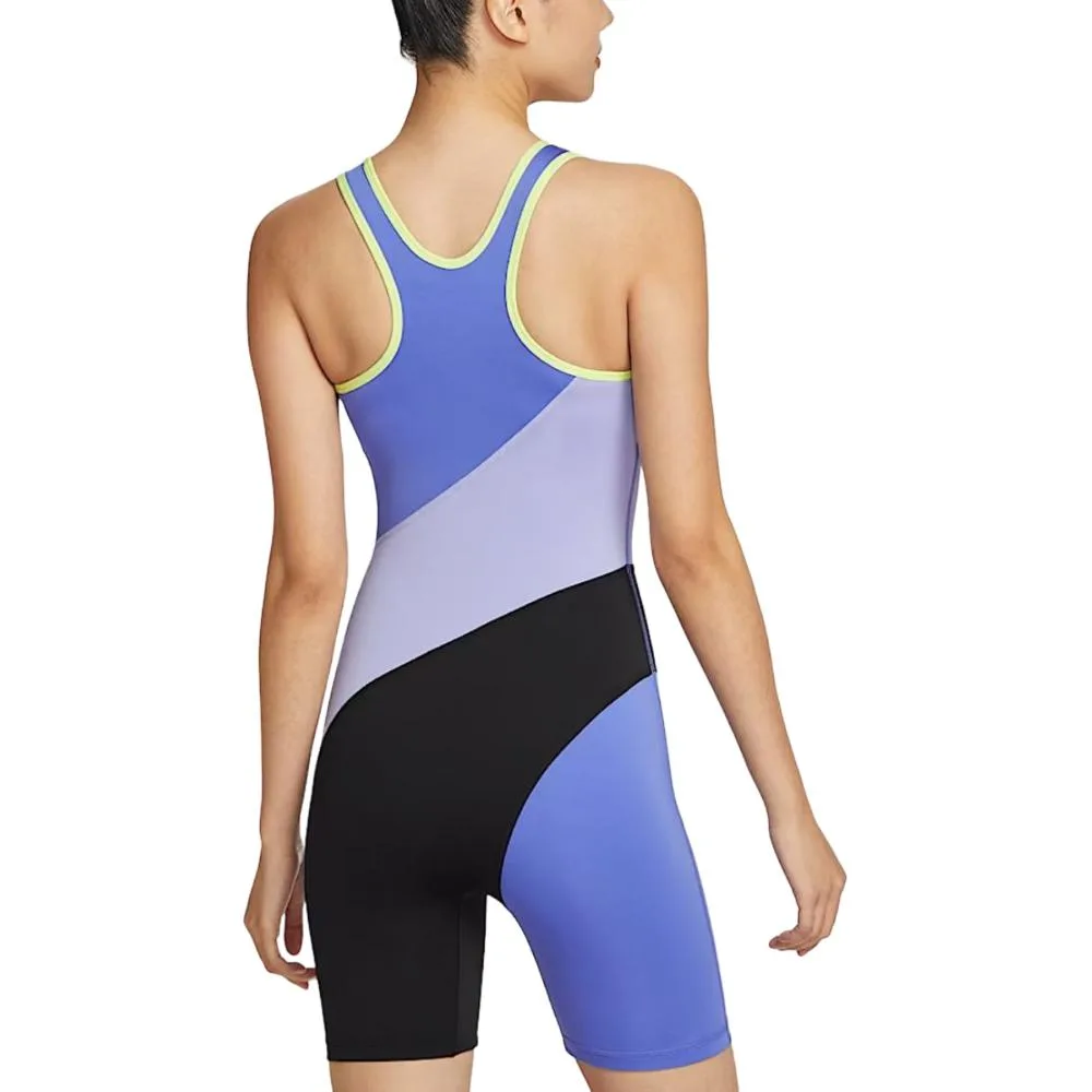 Костюм Court Slam Dri-Fit для женщин Nike, Sapphire Blue/Light Thistle Purple/Black/White — фото 4