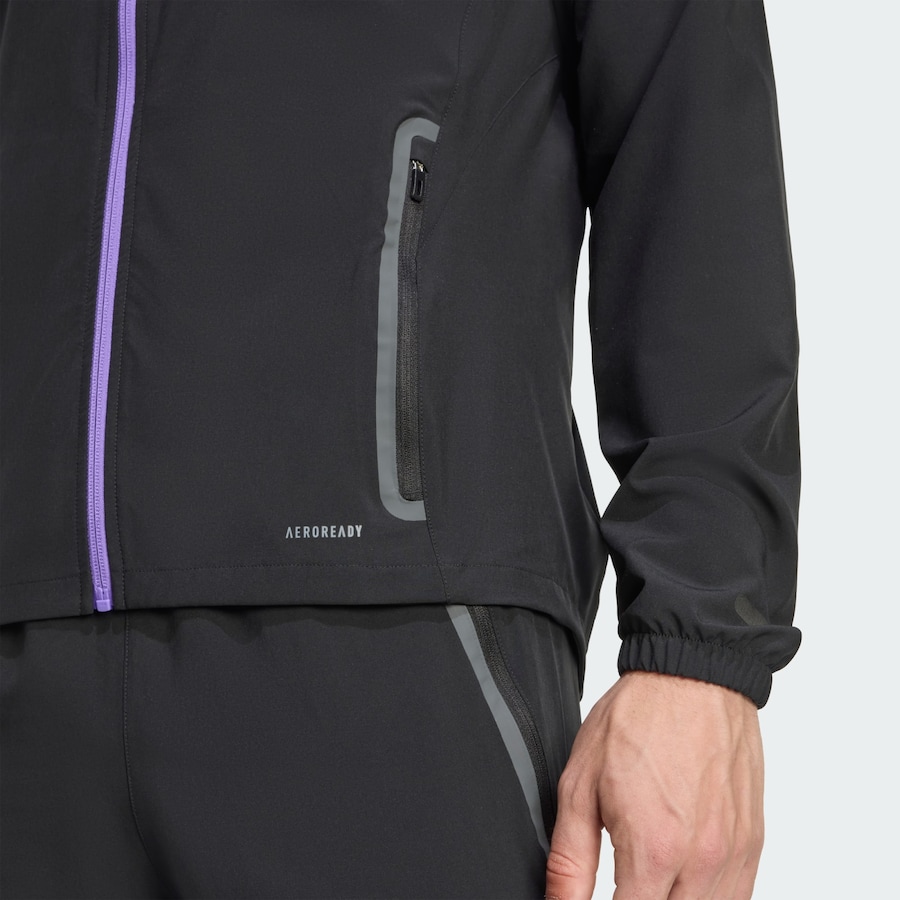 Спортивная куртка ADIDAS PERFORMANCE Manchester United Tiro 25 Competition, черный — фото 4