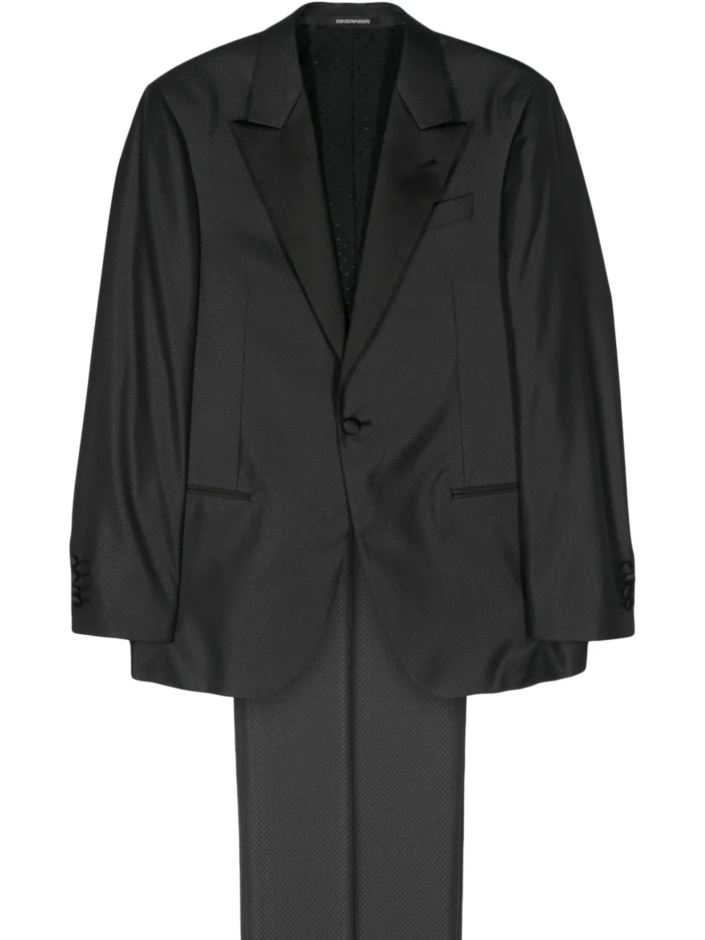 

Костюм с однобортным пиджаком EMPORIO ARMANI, серый