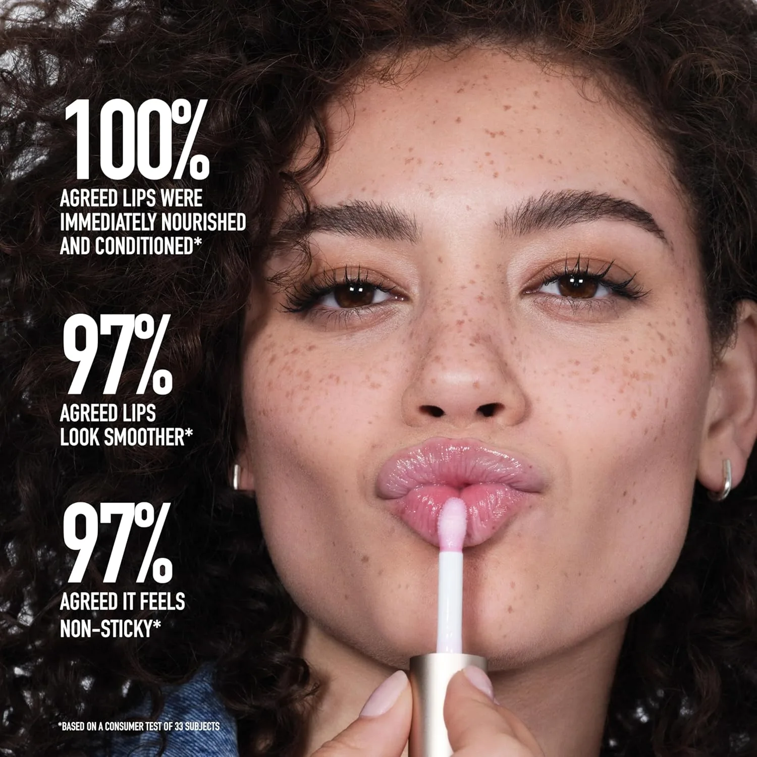 bareMinerals Питательное масло для губ, ультраувлажняющее, нелипкое и придающее блеск, чистая и веганская формула с 9 растительными маслами и гиалуроновой кислотой для мягких и гладких губ., Charm — фото 4