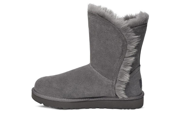 Ботинки зимние женские UGG Classic Short, серый