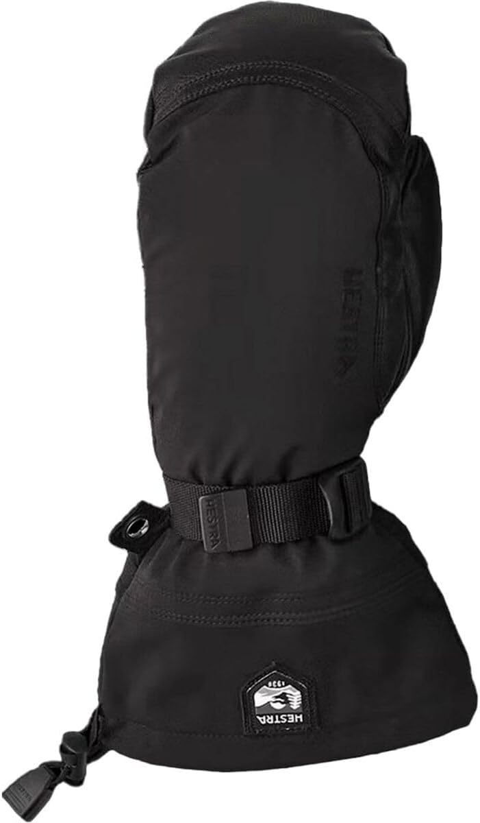 

Hestra Army Leather Gore-TEX - водонепроницаемые перчатки с тремя пальцами и длинными манжетами для катания на лыжах, сноуборде и альпинизма, Black/Black, Черный, Hestra Army Leather Gore-TEX - водонепроницаемые перчатки с тремя пальцами и длинными манжет