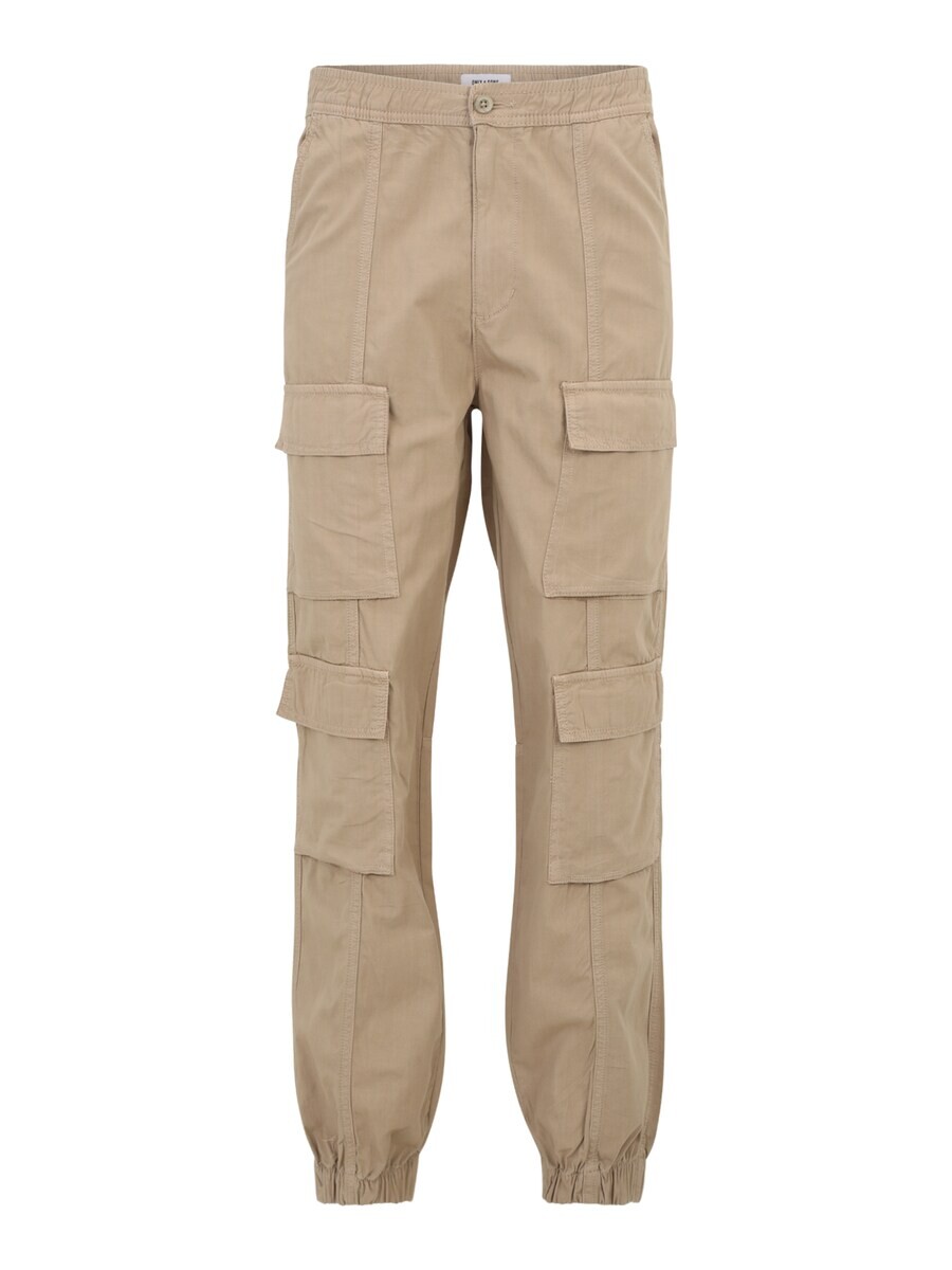 

Брюки-карго Only & Sons Tapered Cargo Pants ONSMAGNUS, темно-бежевый