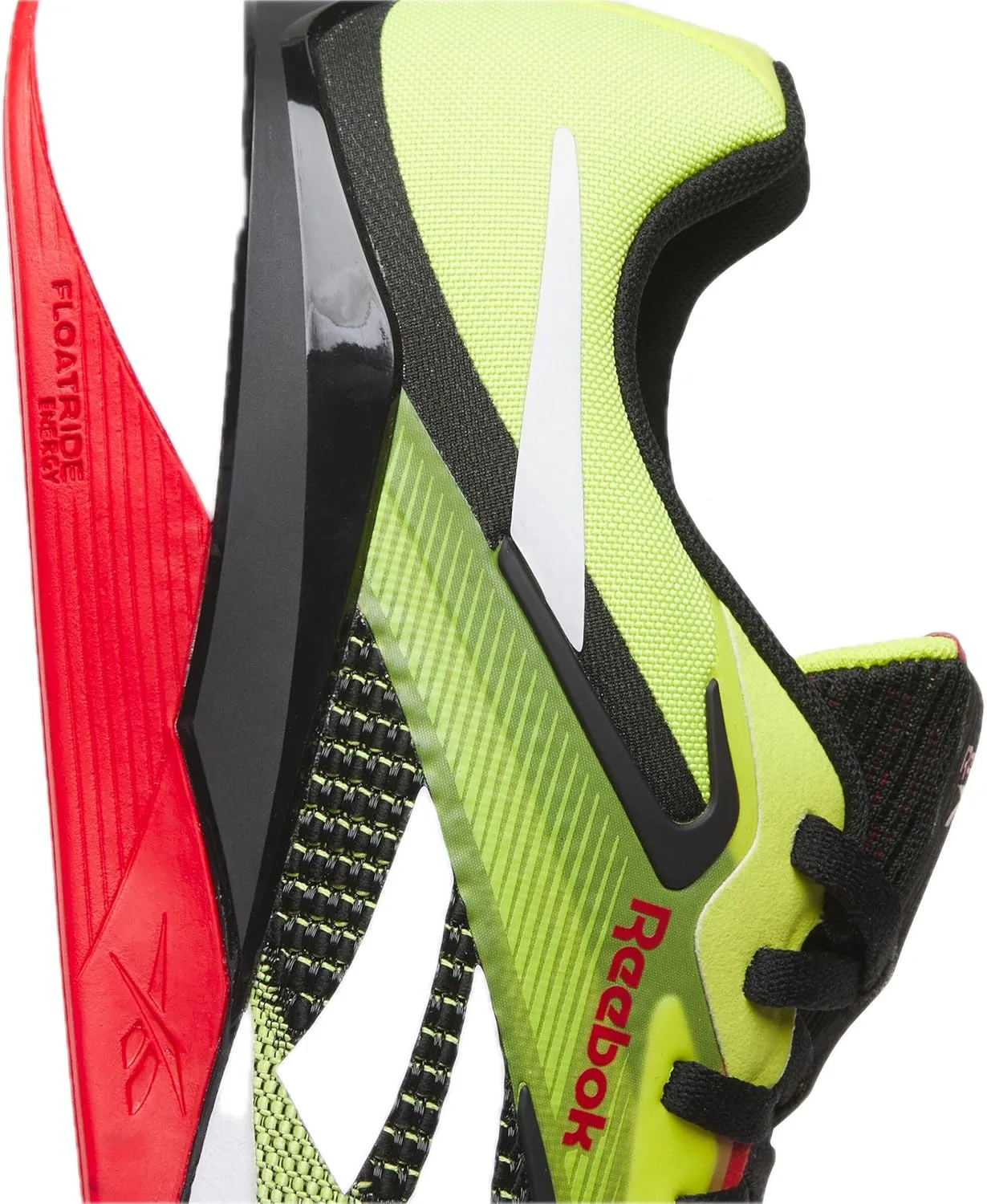 Кроссовки Reebok Unisex Nano X4, черный/красный/зеленый — фото 3