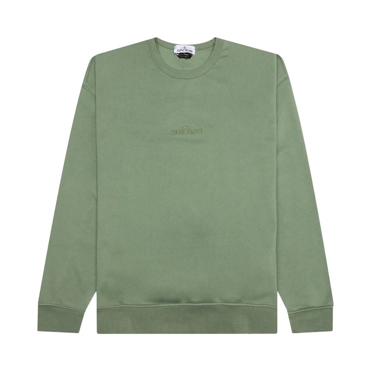 

Толстовка Stone Island Crewneck 'Sage', зеленый