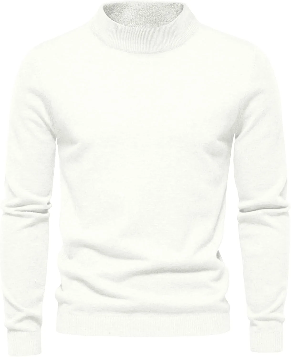 

Свитер с круглым вырезом для мужчин, базовый пуловер, свободный крой AQAYL