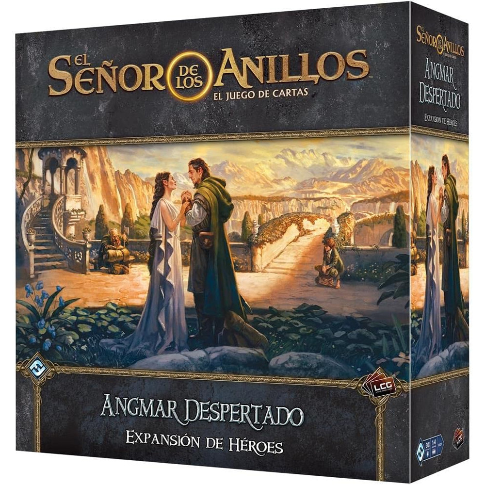 

Настольная игра Fantasy Flight Games The Lord of the Rings LCG: Angmar Despertado Expansion de Heroes (Spanish Edition)