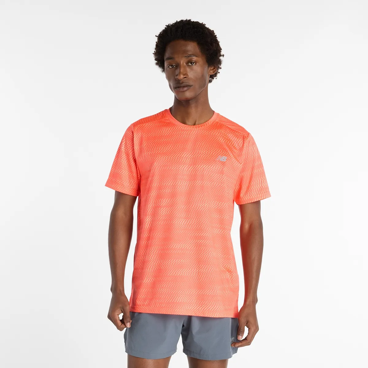 

Мужская футболка Sport Essentials Printed New Balance, красный