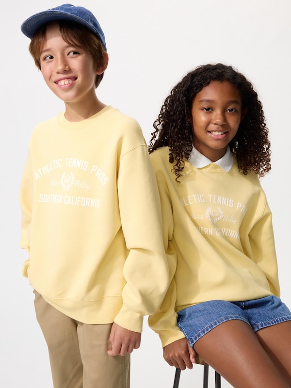 

Свитшот Dry с графикой Uniqlo, 41 yellow