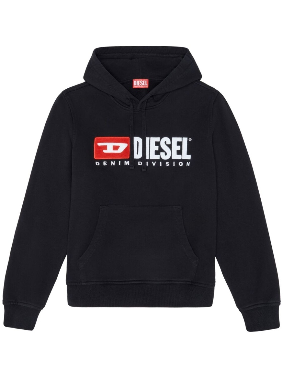 

Diesel худи S-Ginn-Hood-Div с логотипом, черный
