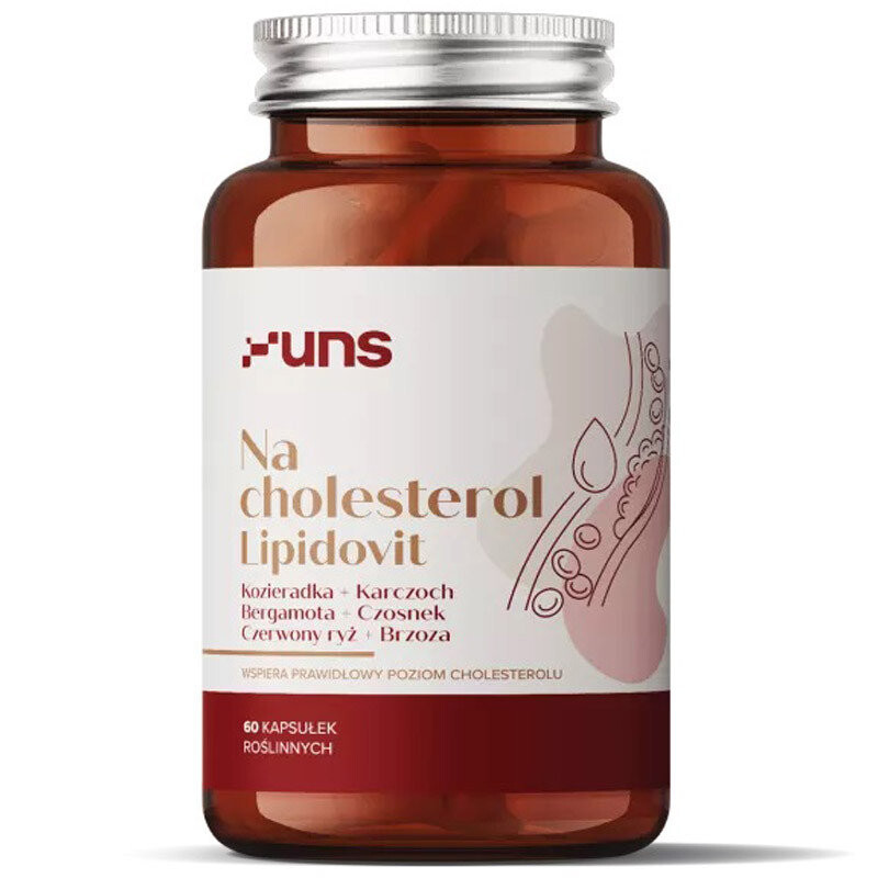 

UNS, Липидовит для холестерина, БАД, 60 капсул